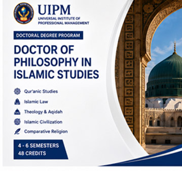 PhD Islamic Studies