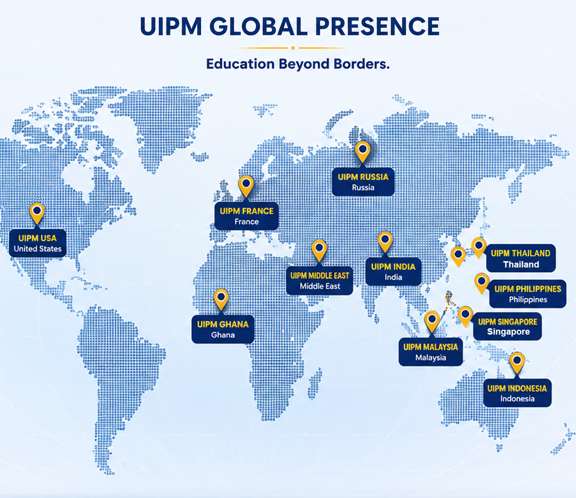 UIPM World Map